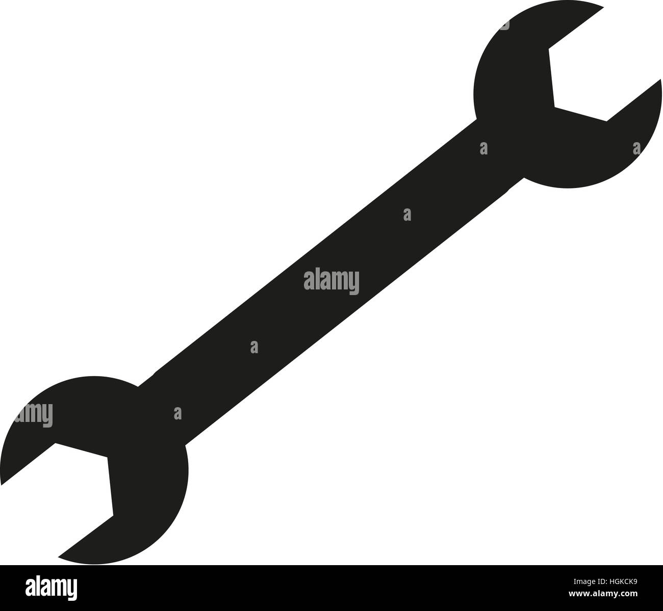 Wrench symbol hires stock photography and images Alamy