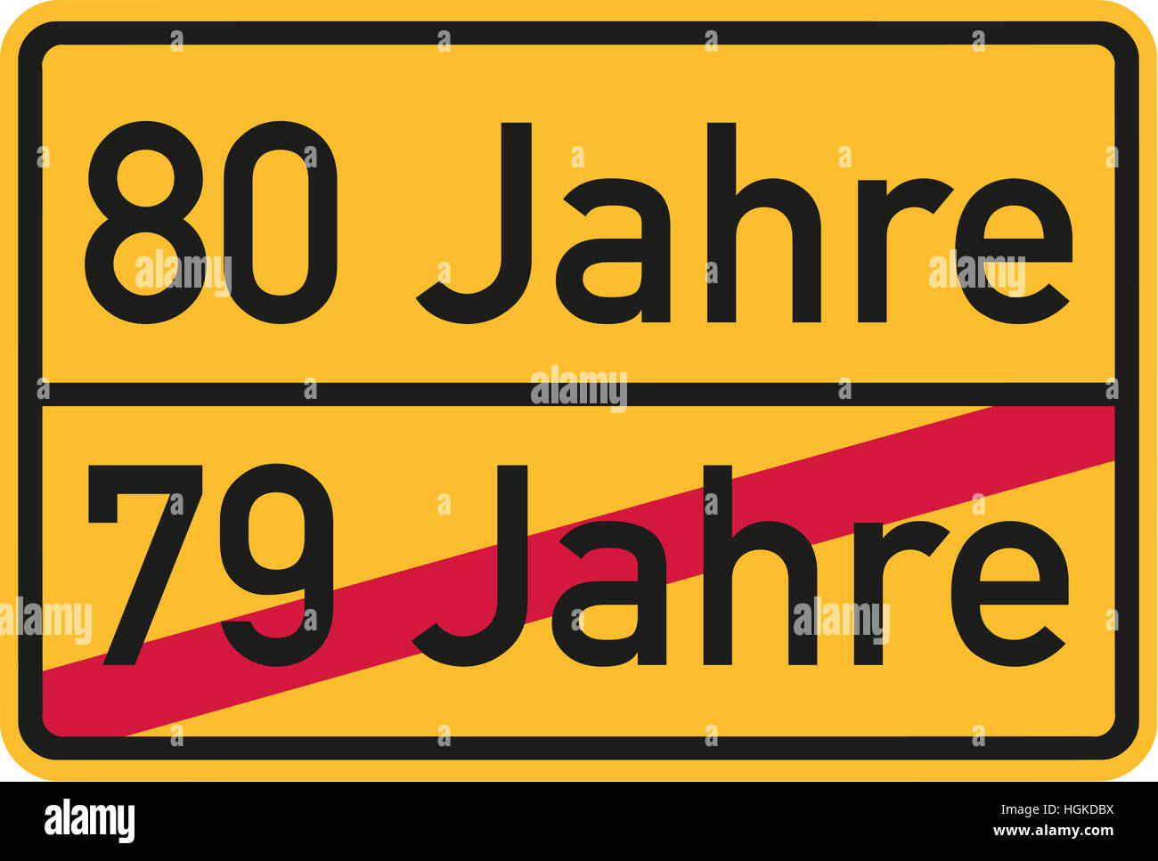 thumbnail image 2 of 80 Years Happy Birthday Golden Label With Ribbons Vector 2 of 14