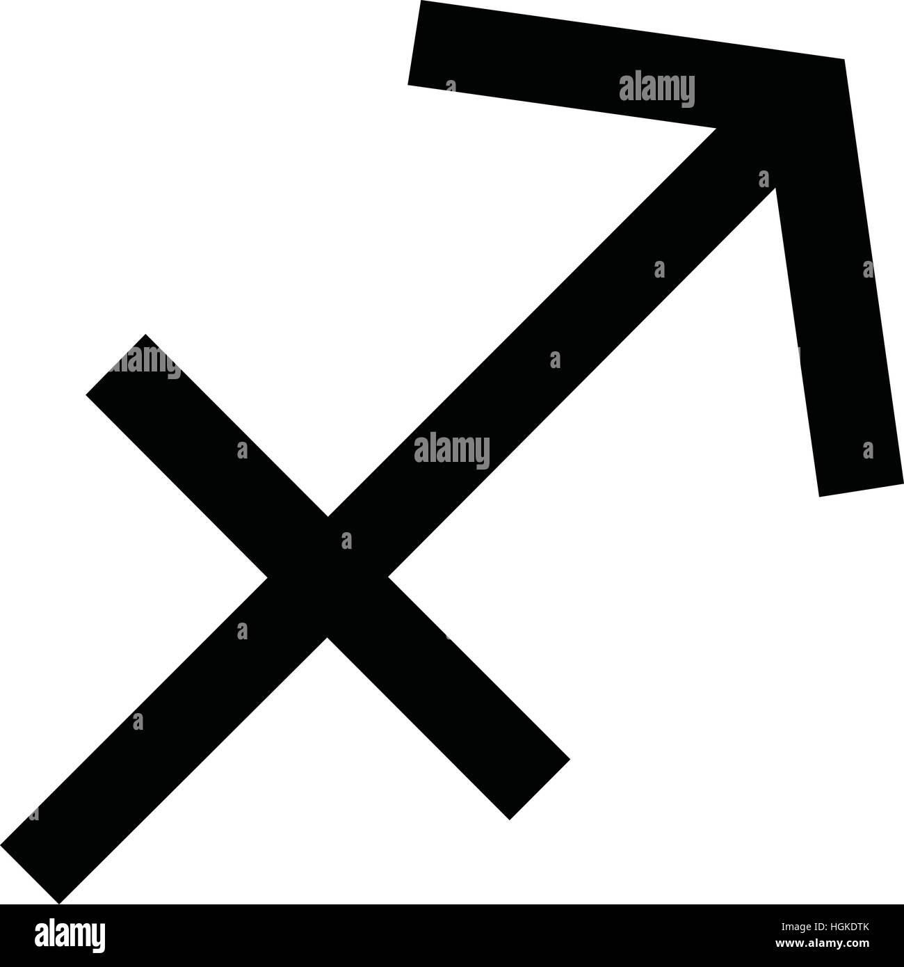 Sagittarius logo vector hi-res stock photography and images - Alamy