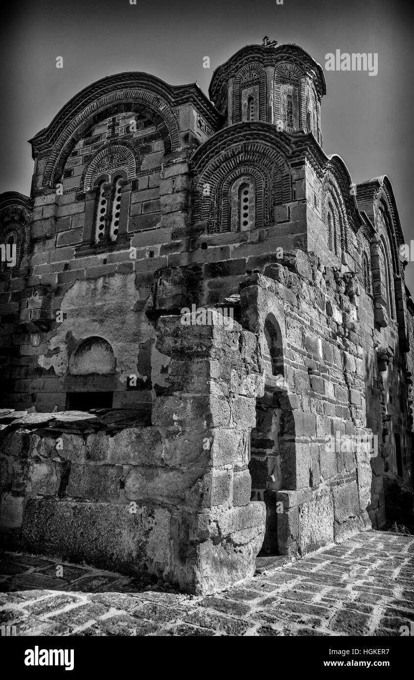 Staro Nogoricane Kumanovo, Macedonia - September 22, 2016: The Church of St. George (Crkva Svetog Đorđa) is a Macedonian Orthodox church in the villag Stock Photo