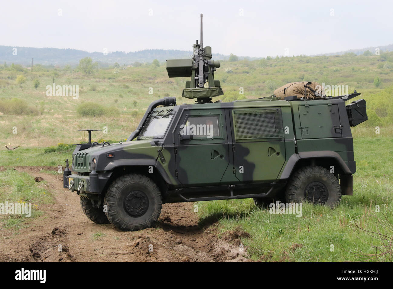 Presentation of the Iveco LMV 2 armored vehicle Presentation of the Iveco LMV 2 armored vehicle
