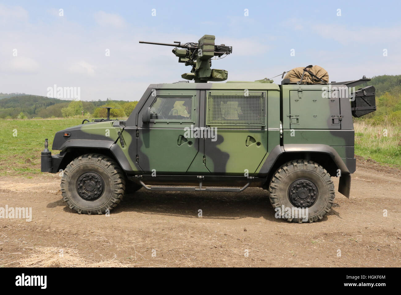 Presentation of the Iveco LMV 2 armored vehicle Presentation of the Iveco LMV 2 armored vehicle