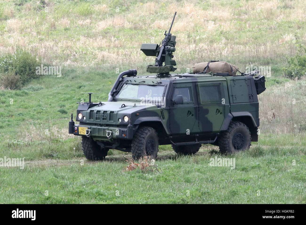Iveco LMV armoured vehicle Stock Photo