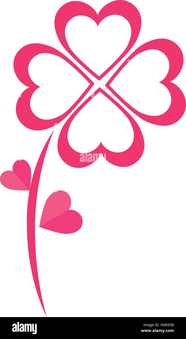 happy valentines day card vector illustration design Stock Vector Image ...