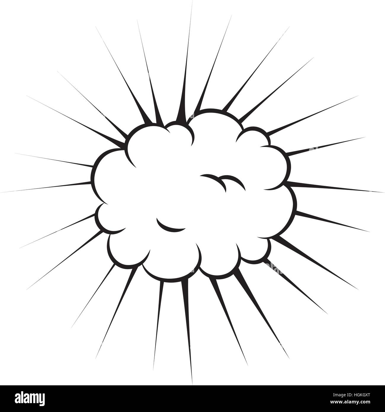 comic pop art explosion vector illustration design Stock Vector Image ...