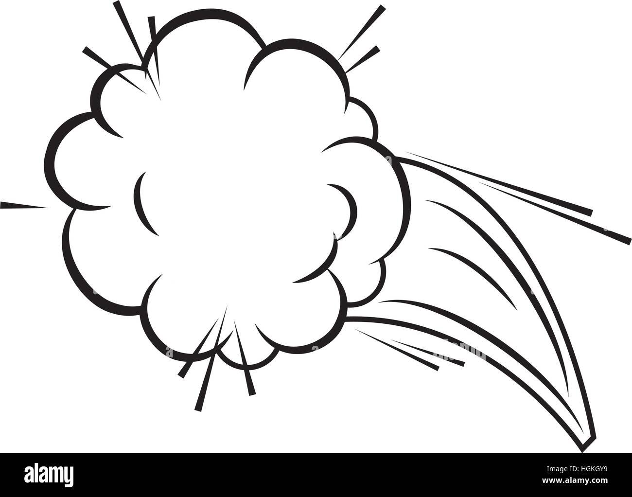 comic pop art explosion vector illustration design Stock Vector Image ...