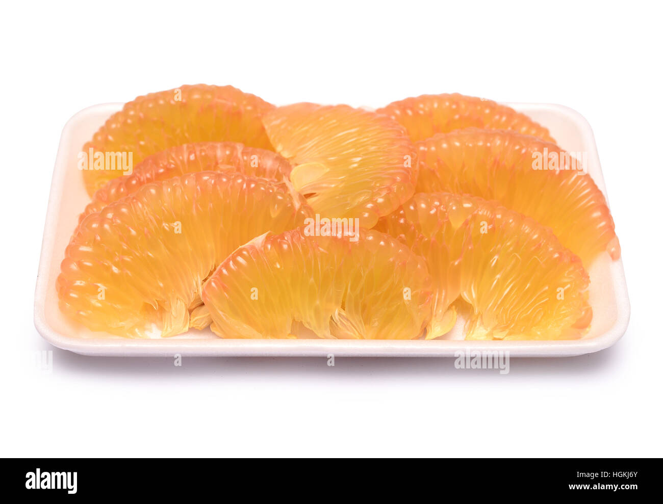 Pomelo or grapefruit. Fresh and tasty tropical fruit. The pomelo is in