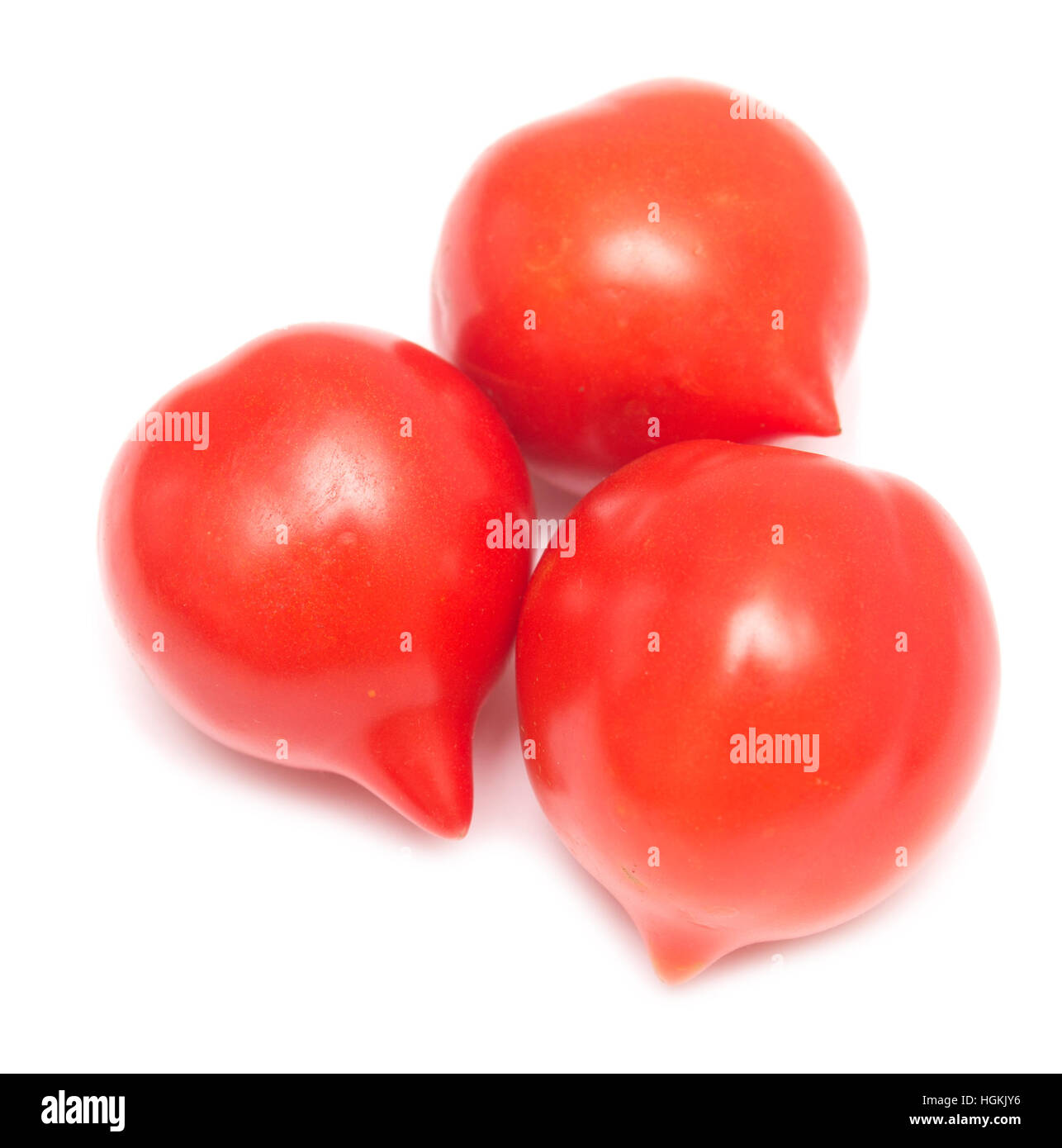 Tomatoes isolated on white background Stock Photo - Alamy