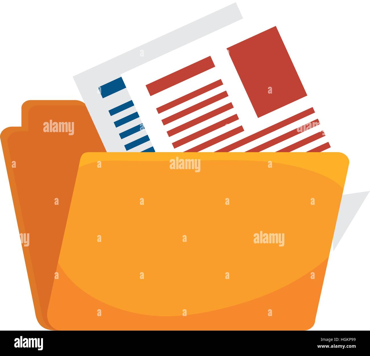 folder document isolated icon vector illustration design Stock Vector ...