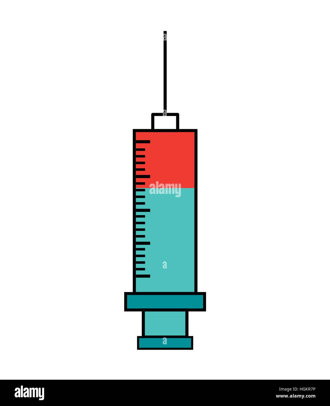 Injections vector vectors Cut Out Stock Images & Pictures - Alamy