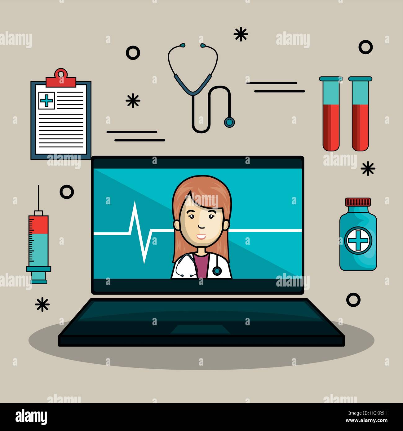 mobile health technology icon vector illustration design Stock Vector ...