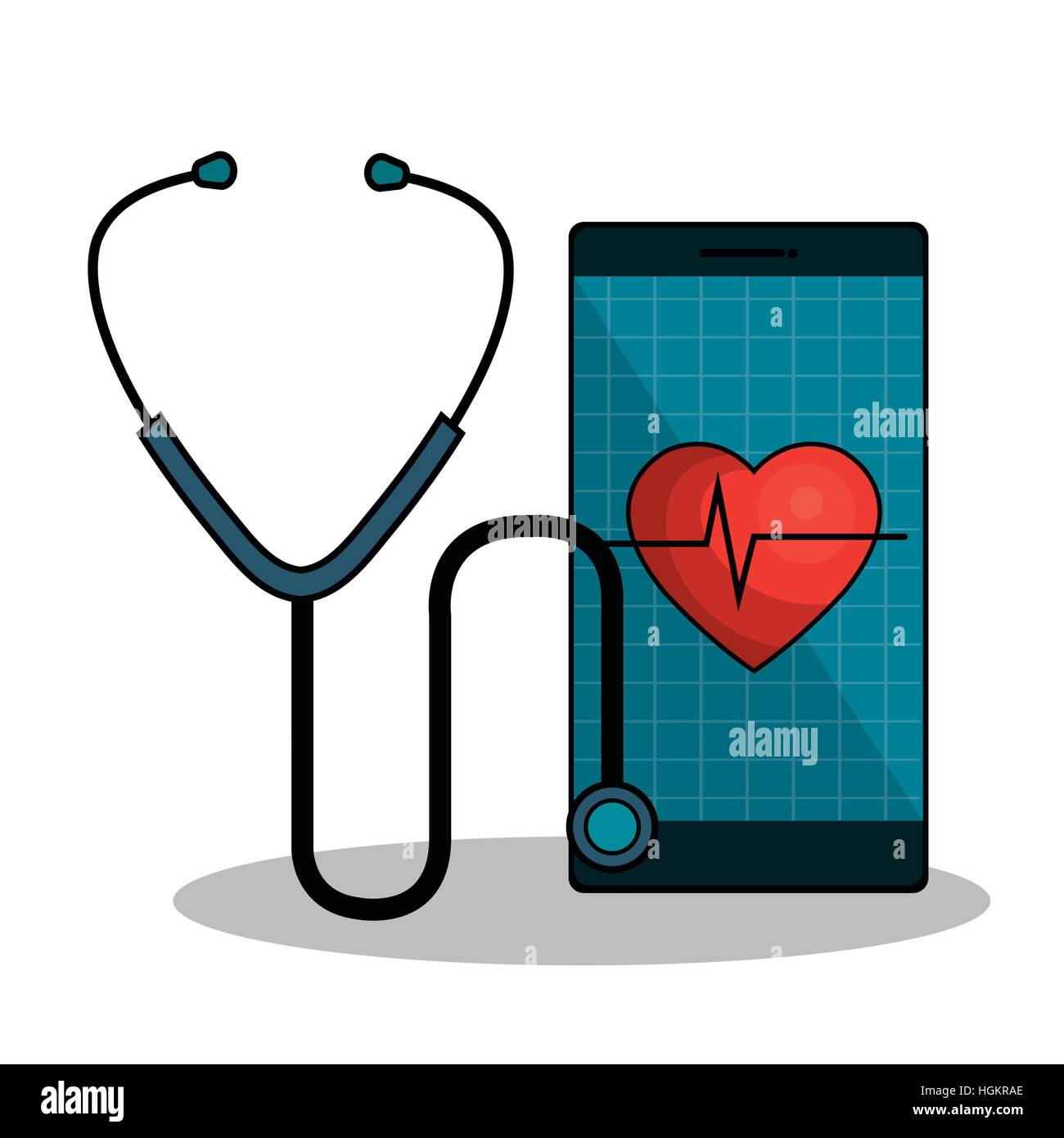 mobile health technology icon vector illustration design Stock Vector ...