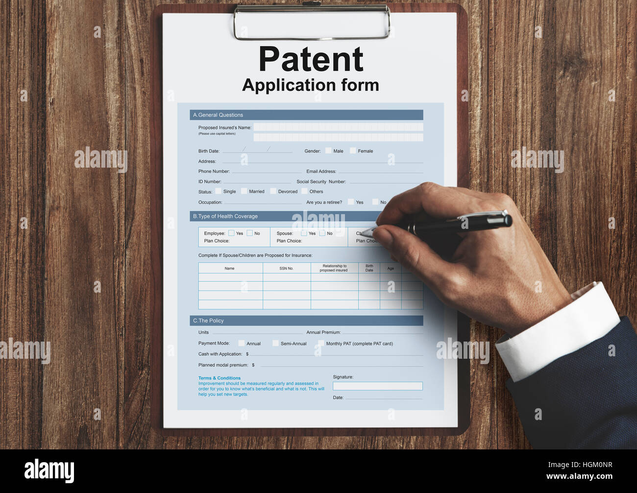 Patent Protection Intellectual Property Conept Stock Photo