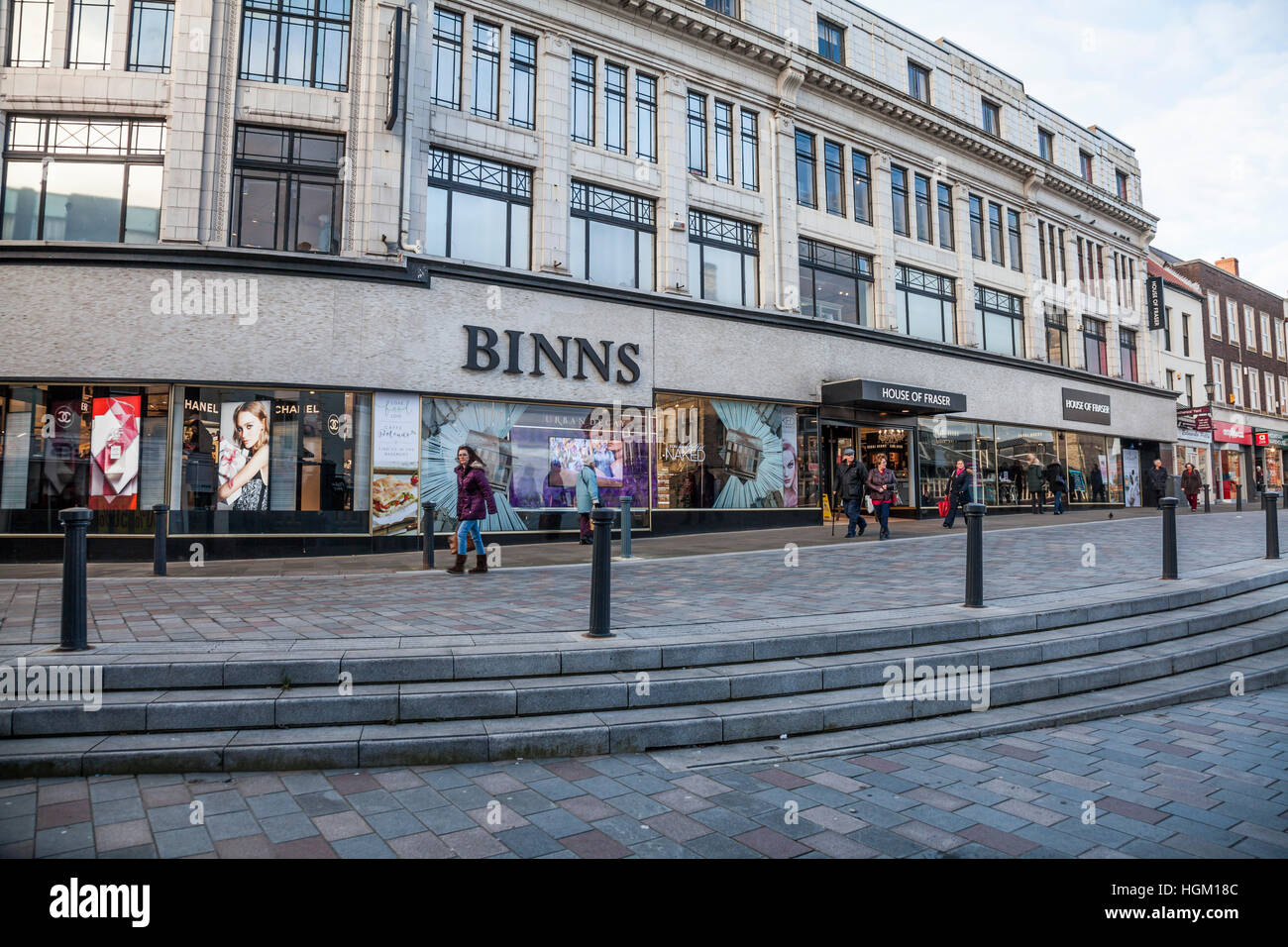 Binns department store in High Row,Darlington in north east England Stock Photo Alamy