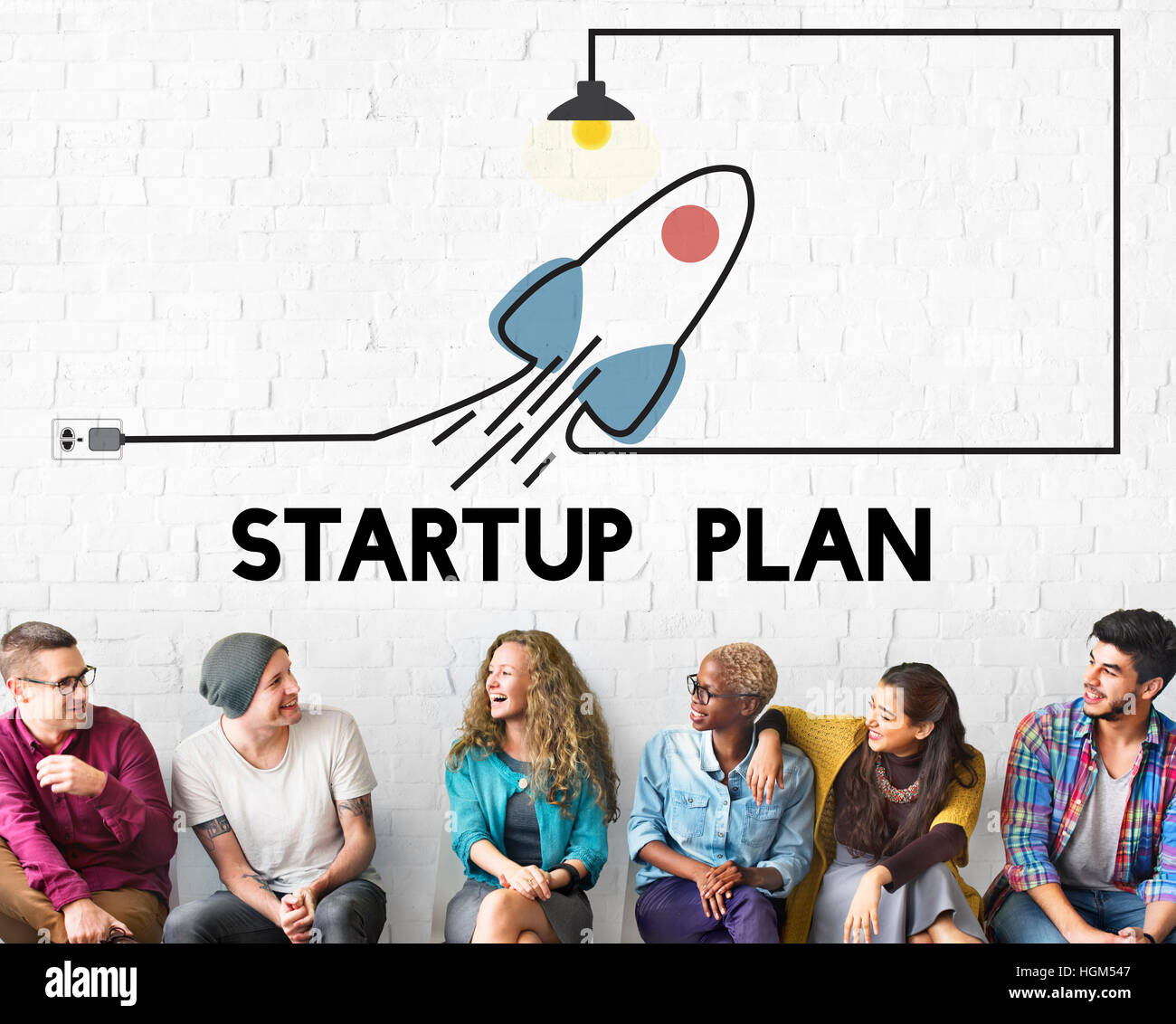 Vision Startup Plan New Business Entrepreneur Concept Stock Photo Alamy