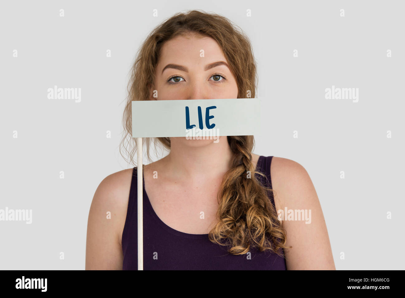 Lie Fake Cheat Word Concept Stock Photo - Alamy