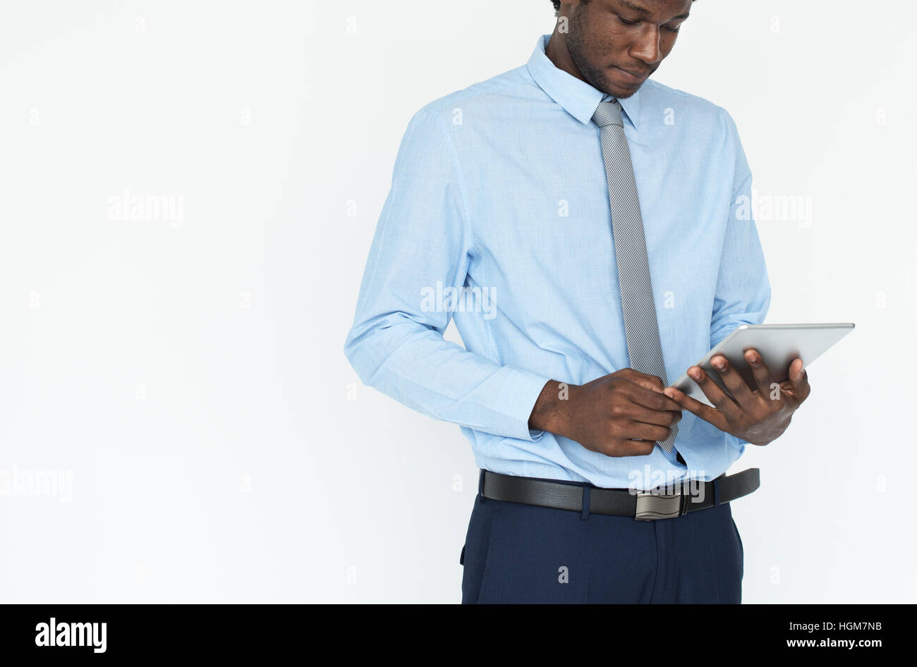 African American Man Business Confident Concept Stock Photo - Alamy