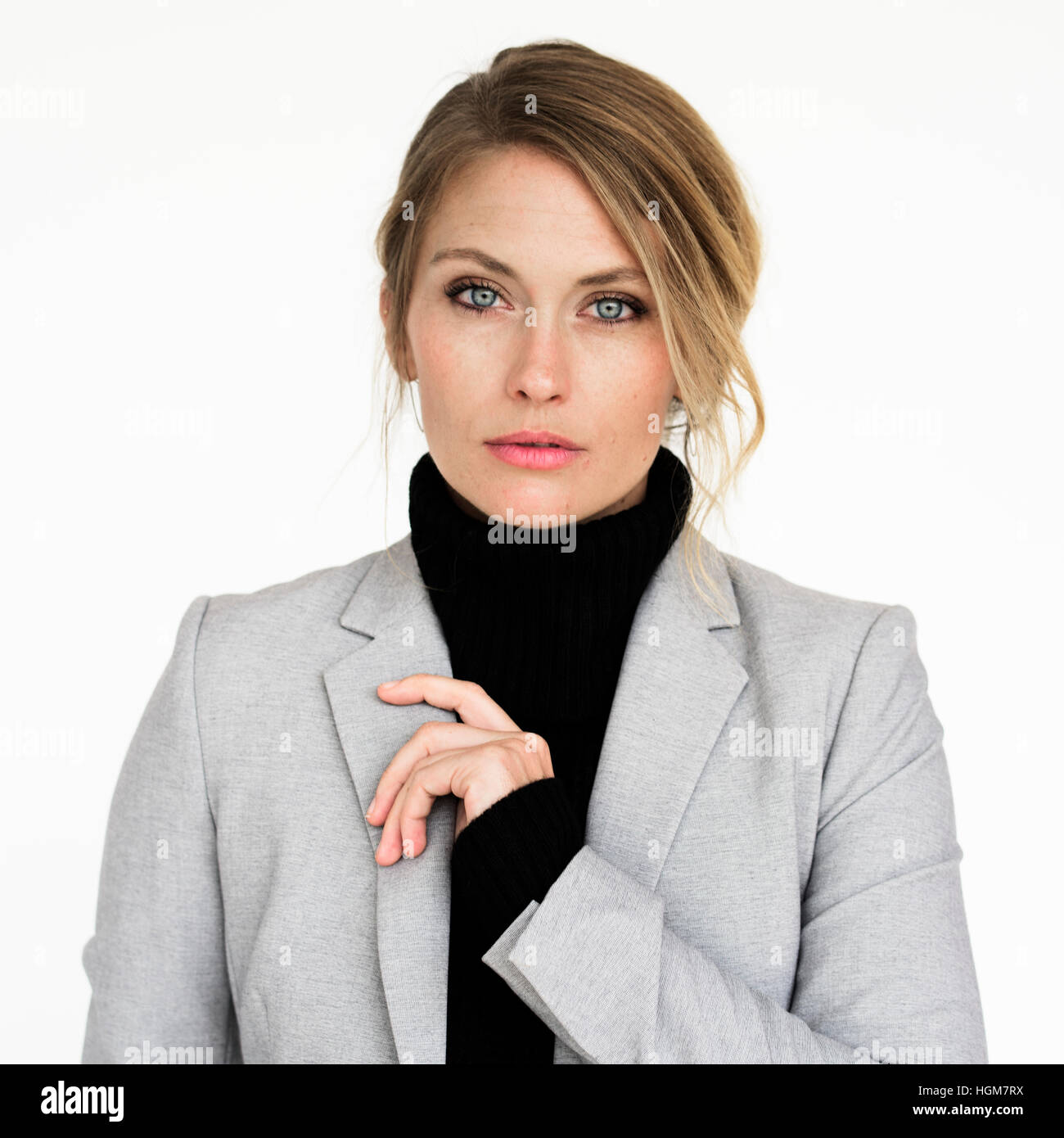 Studio Shoot People Portrait Concept Stock Photo - Alamy