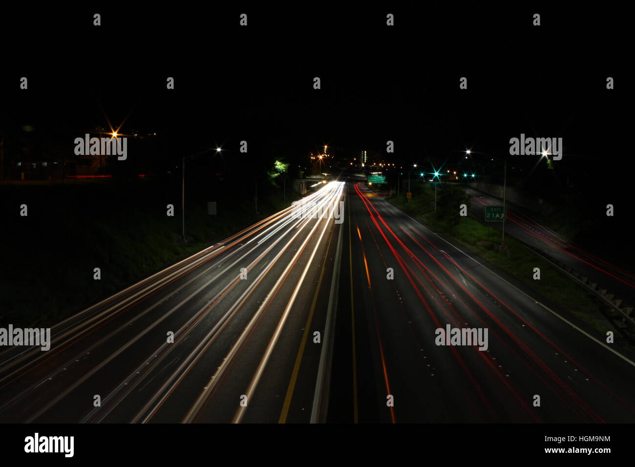 Long Exposure Lights Highway Hi-res Stock Photography And Images - Alamy