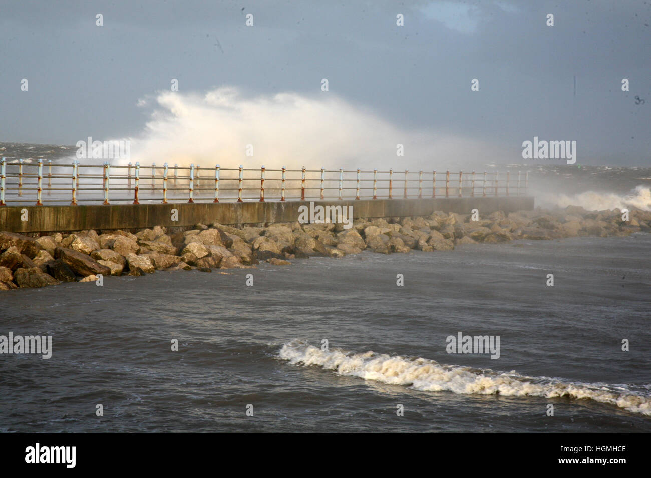 Sandylands promenade morecambe lancashire uk hires stock photography