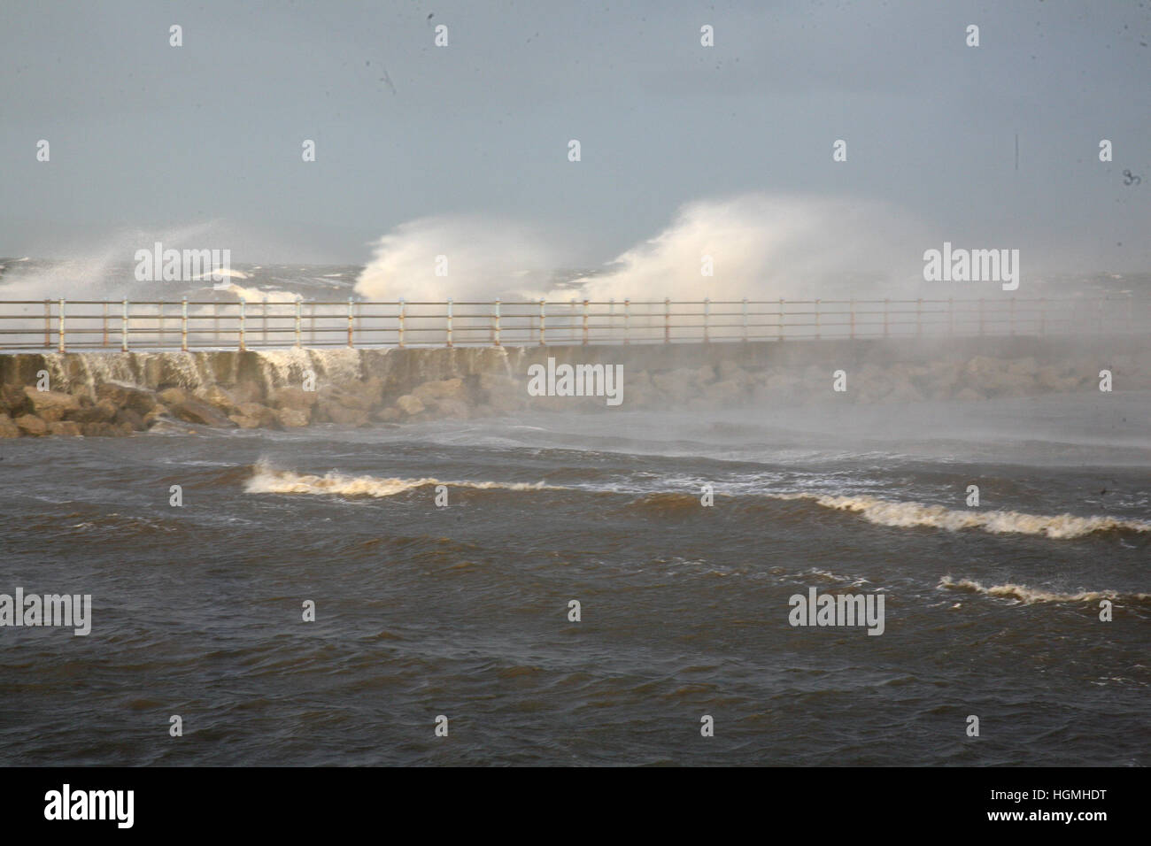 Sandylands promenade morecambe lancashire uk hires stock photography