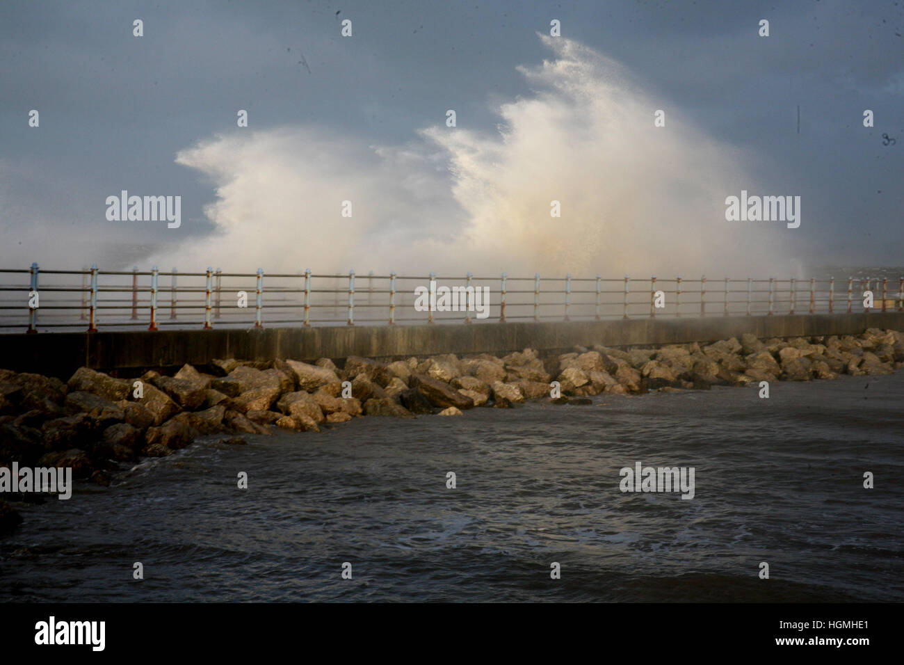 Sandylands promenade morecambe lancashire uk hires stock photography