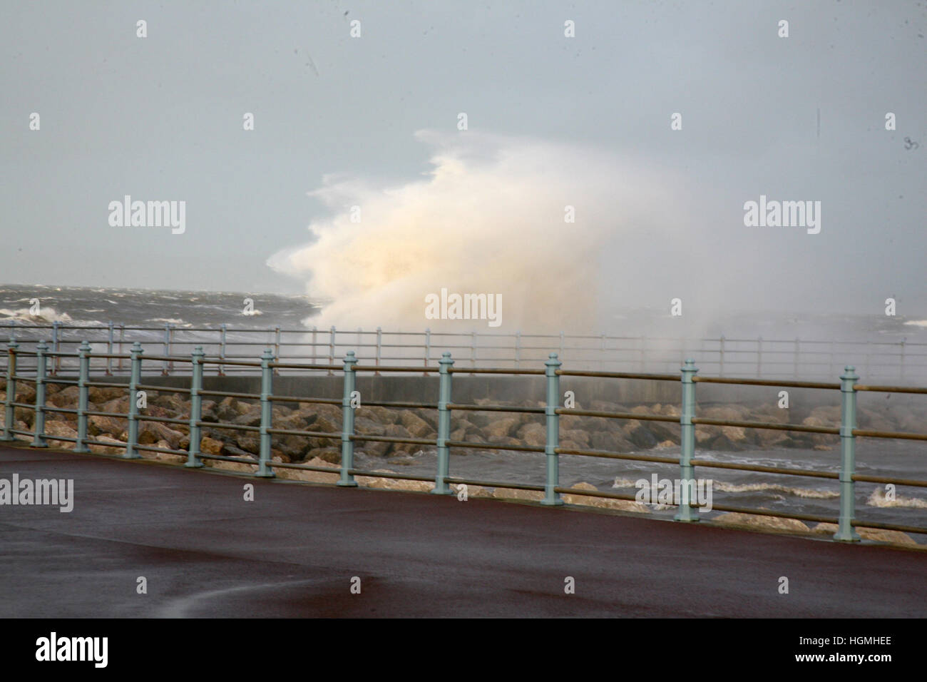 Sandylands promenade morecambe lancashire uk hires stock photography