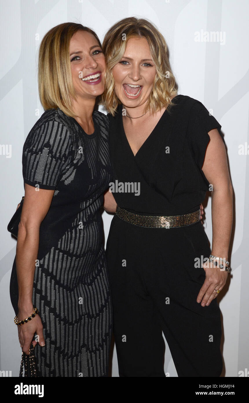 Los Angeles, Ca, USA. 10th Jan, 2017. Christine Lakin and Beverly