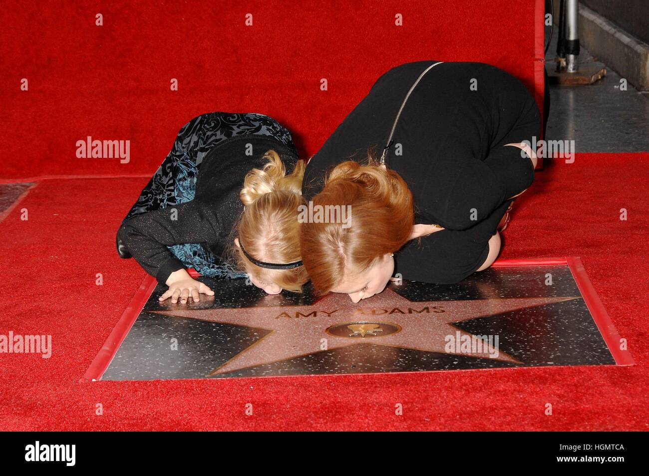 Los Angeles, USA. 11th Jan, 2017. Aviana Olea Le Gallo, Amy Adams at the induction ceremony for Star on the Hollywood Walk of Fame for Amy Adams, Hollywood Boulevard, Los Angeles, CA. Credit: Michael Germana/Everett Collection/Alamy Live News Stock Photo