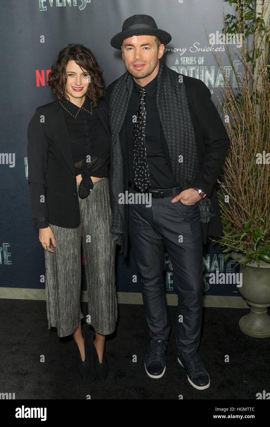 New York Usa 11th Jan 2017 Maria Paz Mateus Santiago Cruz At Stock Photo Alamy