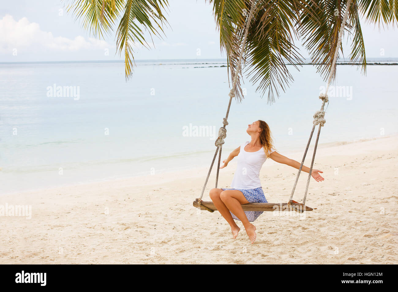 Adult swinging hi-res stock photography and images - Alamy