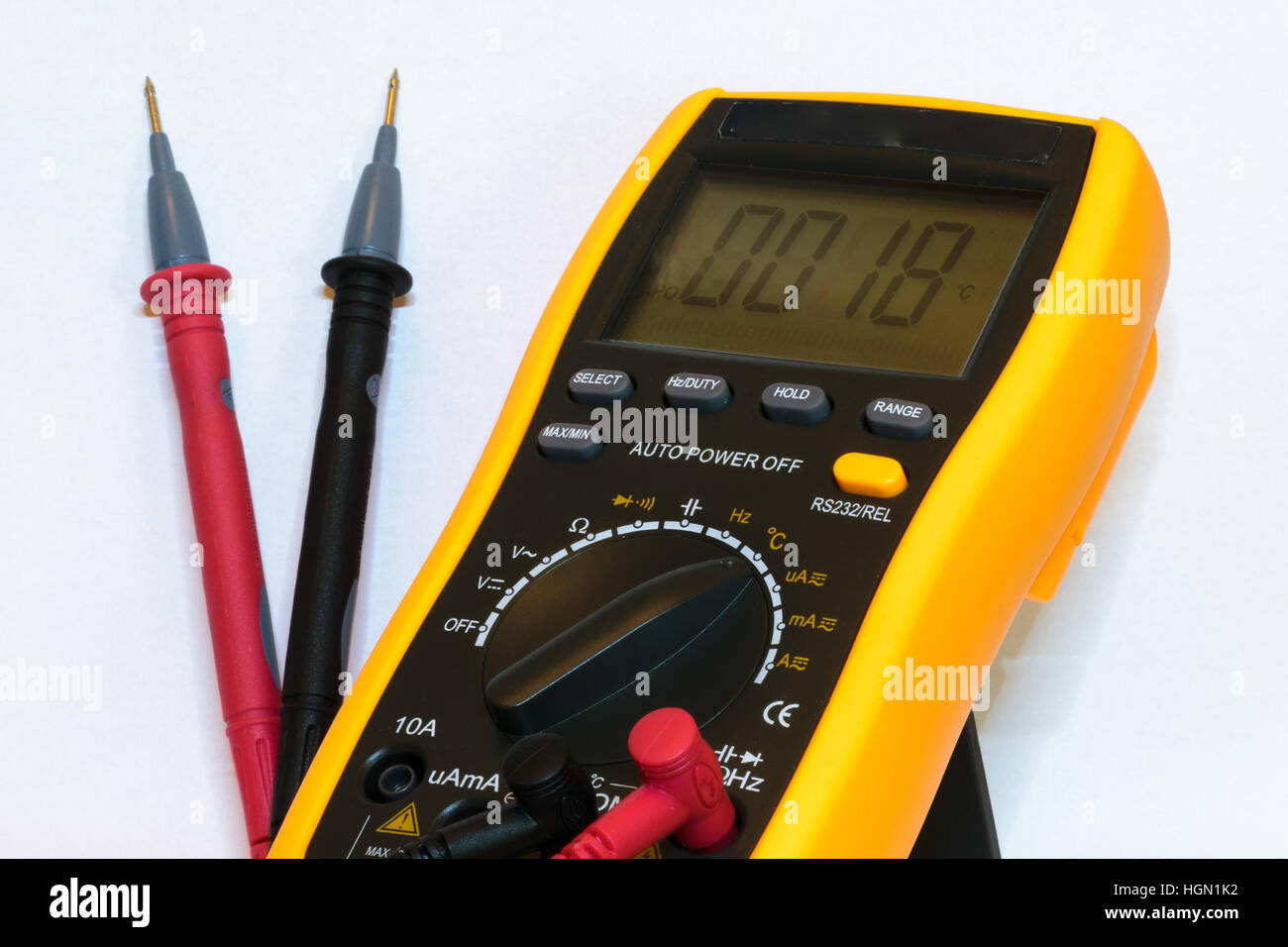 Ohm meter isolated Stock Photo by ©PetroP 12106910