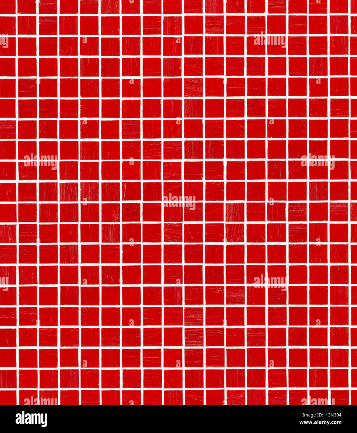 Red Mosaic tile background Stock Photo Alamy