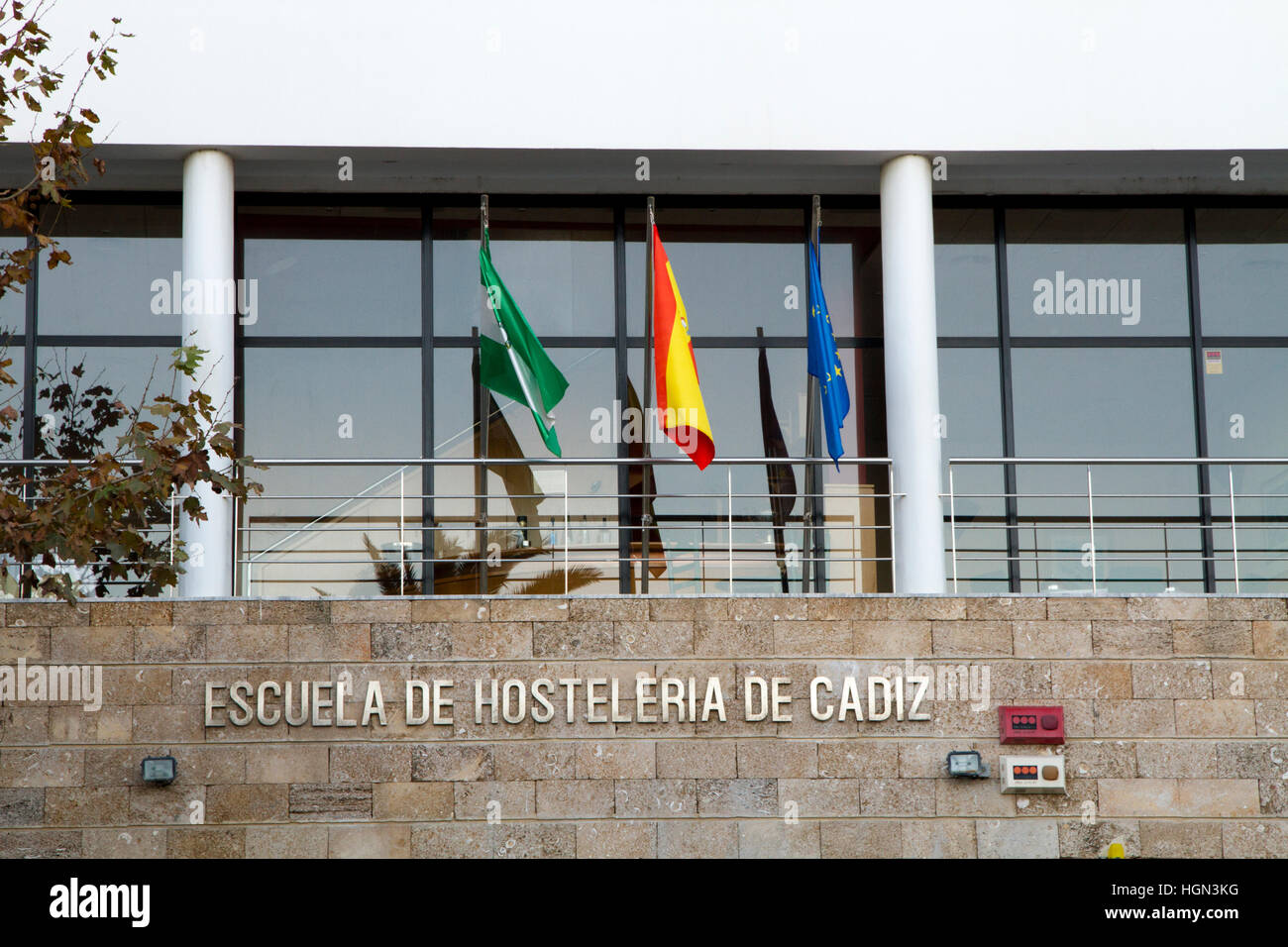 Cadiz Andalusia, south west Spain Hostelry School Cadiz 'Escuela de Hosteleria' Stock Photo