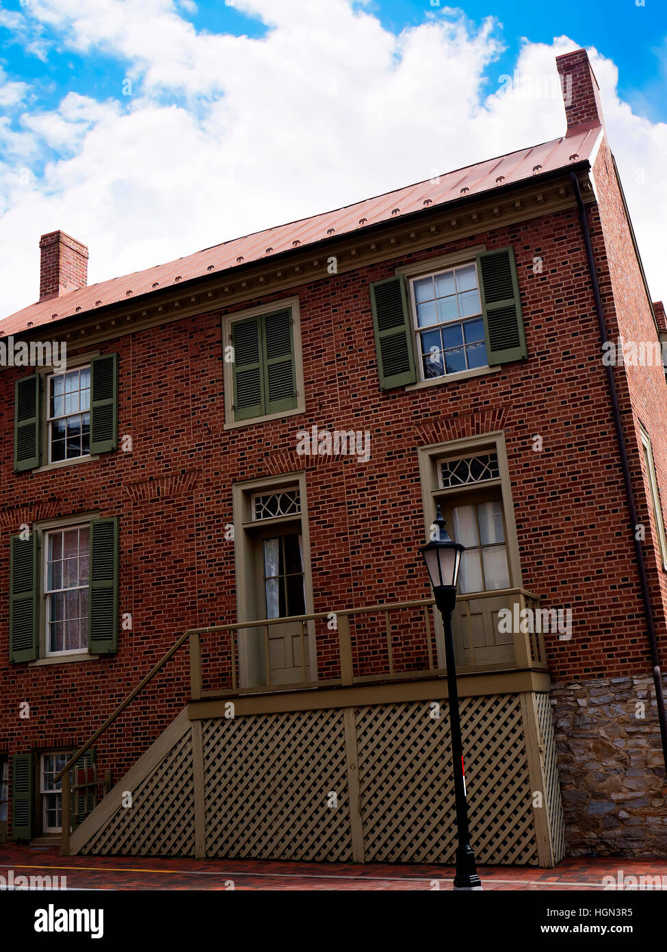 Andrew Jackson's house in Lexington Virginia USA Stock Photo Alamy