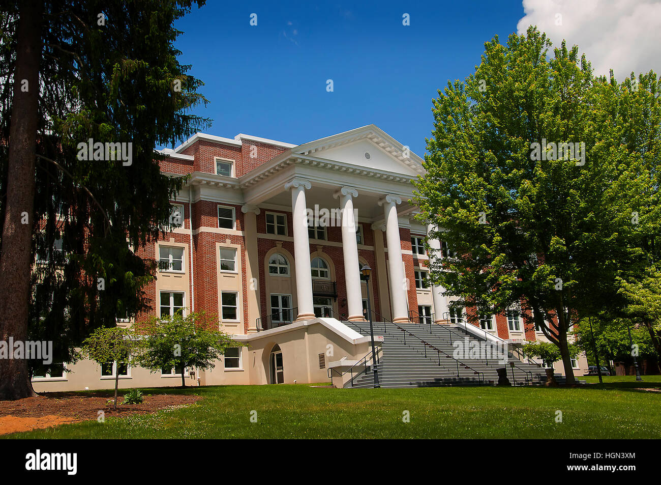 The beautiful city of Lewisburg West Virginia Stock Photo Alamy