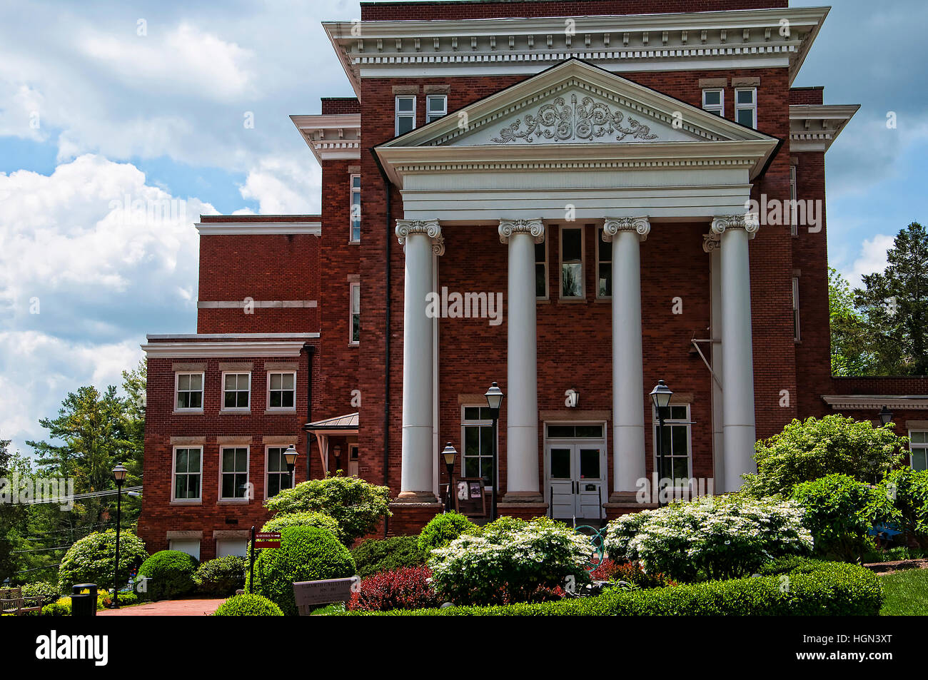 The beautiful city of Lewisburg West Virginia Stock Photo Alamy