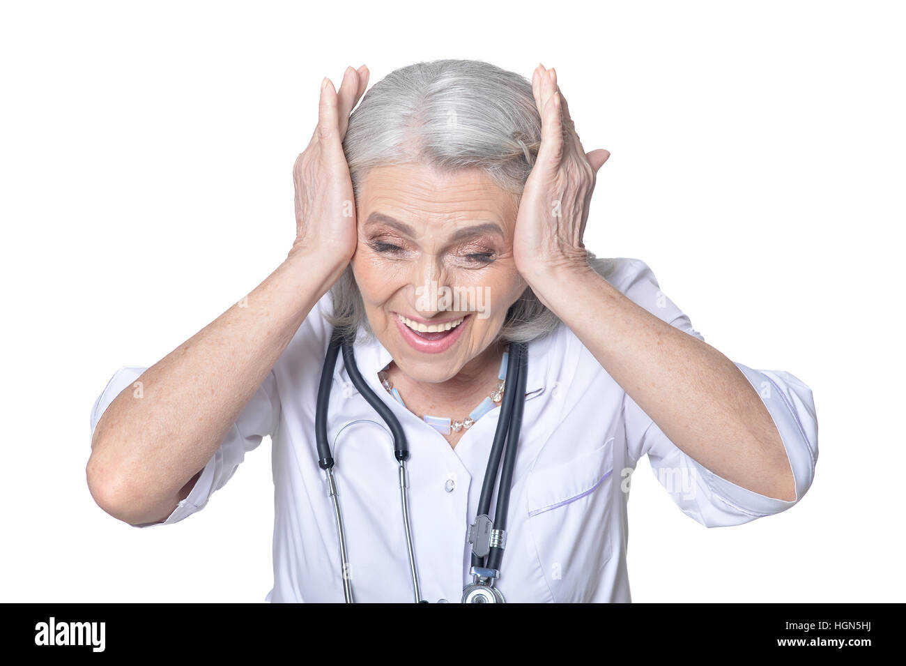 senior female doctor Stock Photo - Alamy