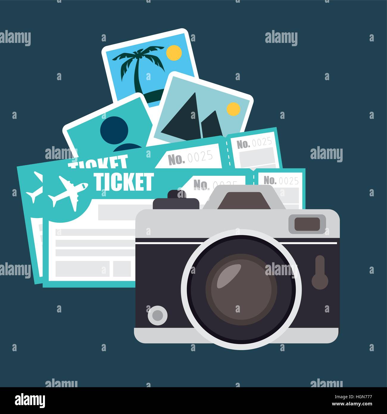 summer travel set isolated icons vector illustration design Stock ...