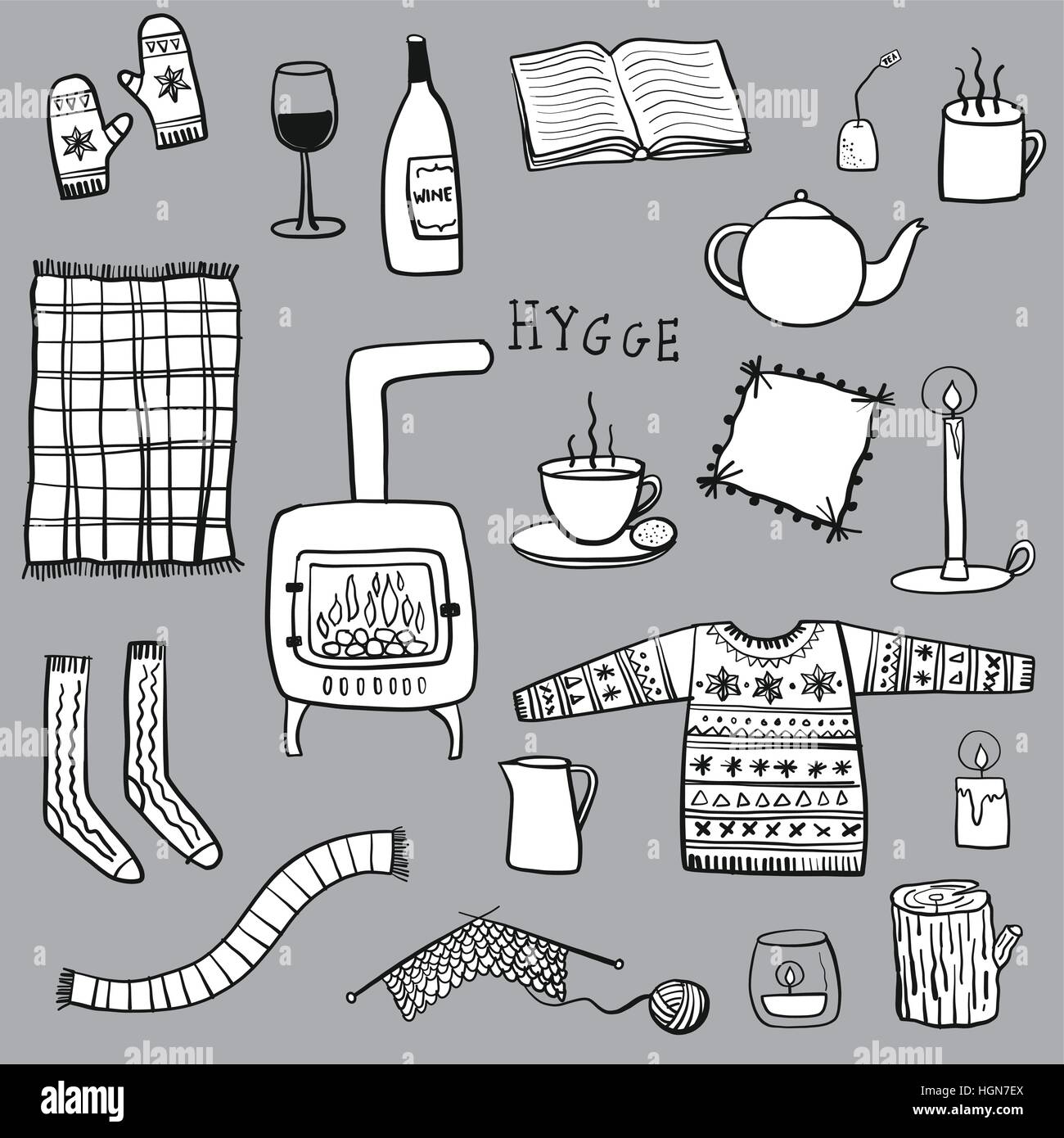 Hygge hi-res stock photography and images - Alamy