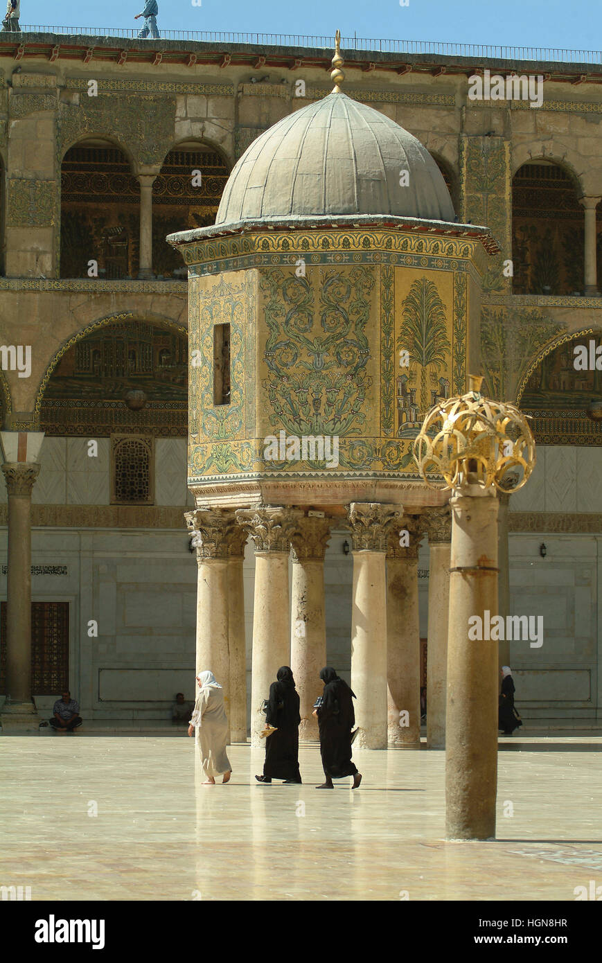 Syria Damasco the dome of the Treasure Stock Photo