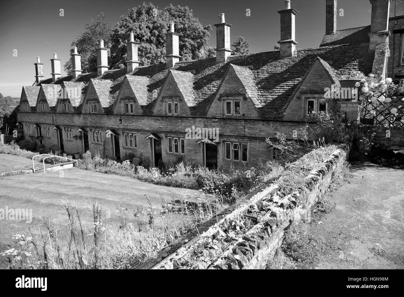 The Almshouses, Chipping Norton village, Oxfordshire Cotswolds, England