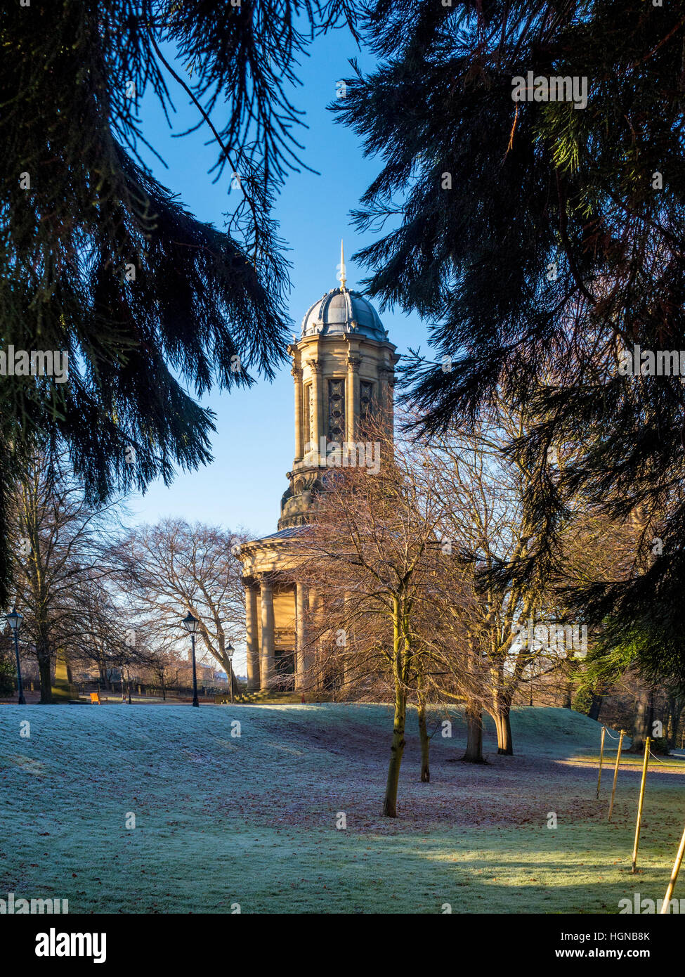 Saltaire United Reformed Church, West Yorkshire, UK. Stock Photo