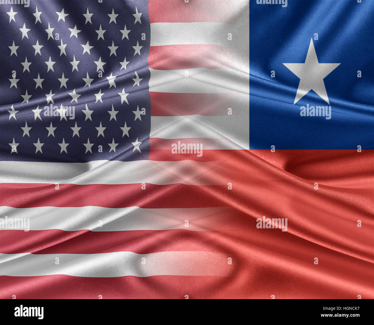 USA and Chile Stock Photo Alamy