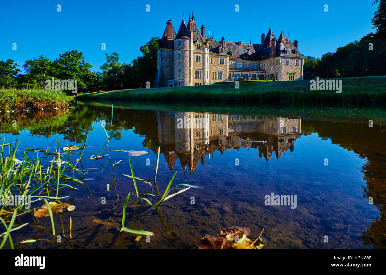 France, Cher (18), Berry, the Jacques Coeur road, chateau de la