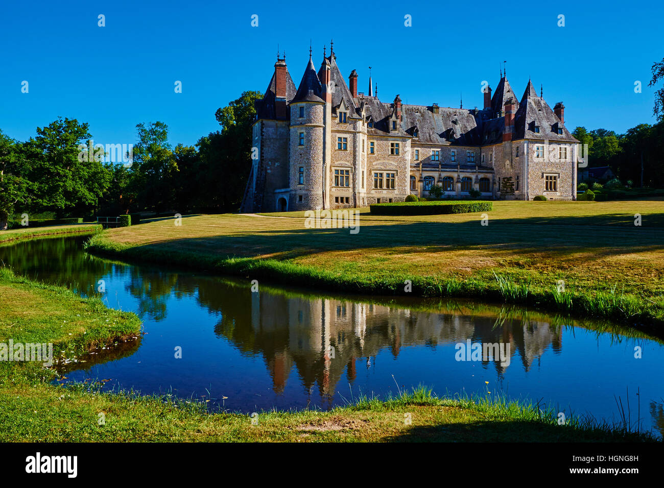 France, Cher (18), Berry, the Jacques Coeur road, chateau de la