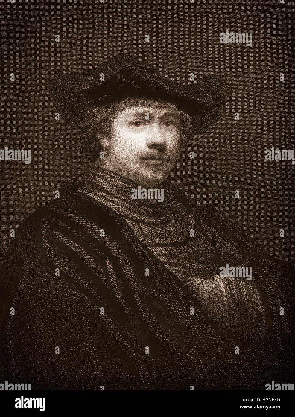 Rembrandt Harmenszoon van Rijn, 1606 1669, a Dutch painter of the