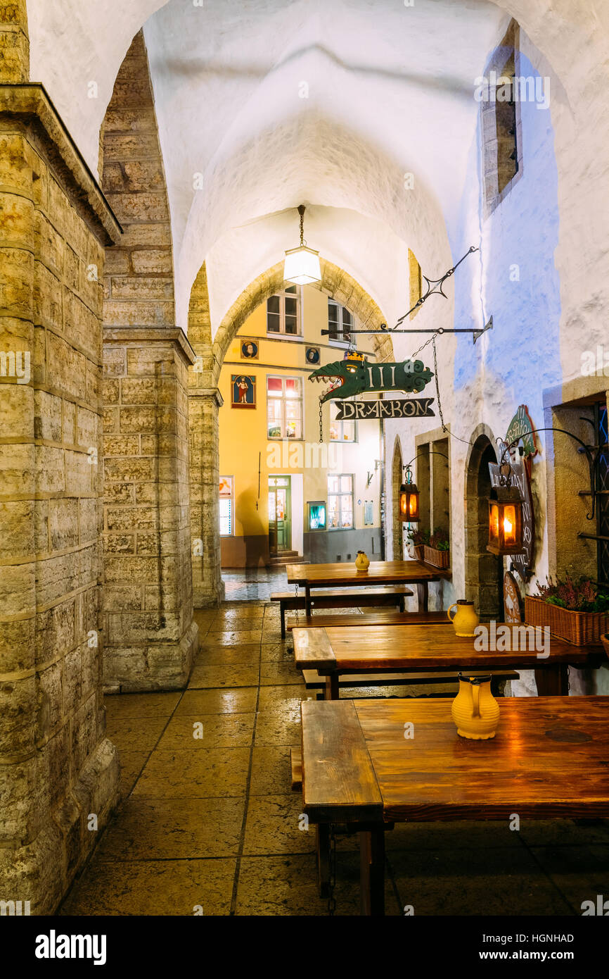 Restaurant tallinn hi-res stock photography and images - Alamy