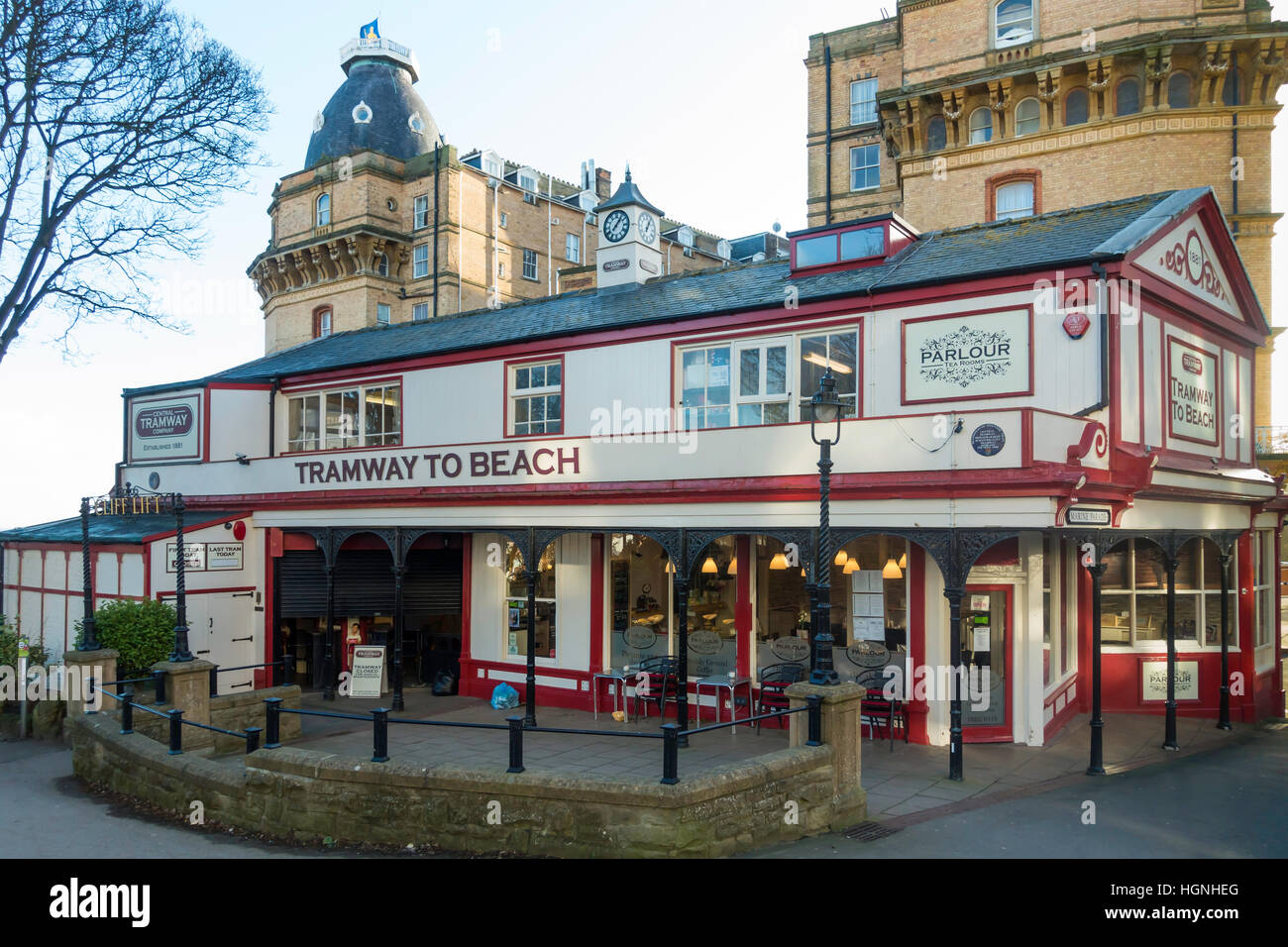 Scarborough town centre uk station hires stock photography and images