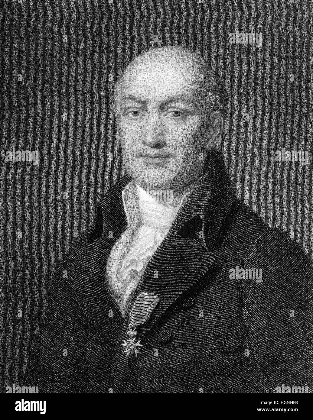 Jean Baptiste Joseph, chevalier Delambre, 1749 1822, a French